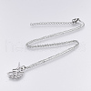 Non-Tarnish 201 Stainless Steel Pendant Necklaces NJEW-T009-JN129-45-1-2