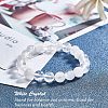 Olycraft Natural Quartz Crystal Beads Strands G-OC0001-11-4