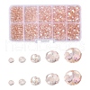 Electroplate Glass Beads Strands EGLA-YW0003-87E-1