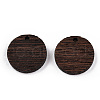 Natural Wenge Wood Pendants WOOD-T023-29B-01-2