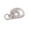Brass Micro Pave Cubic Zirconia Charms ZIRC-F132-79P-3