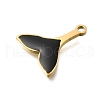 PVD Vacuum Plating 201 Stainless Steel Pendants STAS-C111-26G-2