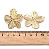 Brass Stud Earrings EJEW-Z117-03G-3