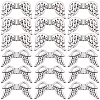 SUNNYCLUE 40Pcs 2 Styles Tibetan Style Alloy Beads FIND-SC0011-80-1