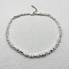 Synthetic Non-magnetic Hematite Chip Beaded Necklaces for Women IW6789-65-1