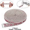 Glitter Hotfix Rhinestone(Hot Melt Adhesive On The Back) OCOR-WH0058-06-2