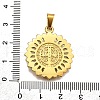 304 Stainless Steel Pendants STAS-B086-09C-G-3