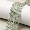 Natural Green Rutilated Quartz Beads Strands G-B145-A01-2mm-1