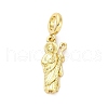 Brass Saint European Dangle Charms KK-D325-26G-03-1