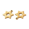 Ion Plating(IP) 304 Stainless Steel Pendants STAS-Q001-02G-3
