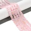 Natural Rose Quartz Beads Strands G-M403-A06-02-2