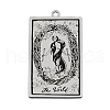 Non-Tarnish 201 Stainless Steel Pendants STAS-S105-LA211-4-1