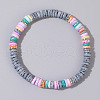 Mother's Day Jewellery Bohemian Style Pearl Shell Heishi Beads Stretch Bracelets for Women YA0388-3-1