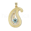 Rack Plating Brass Pendant KK-A220-26G-1