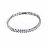 Cubic Zirconia Classic Tennis Bracelet X-ZIRC-S067-073A-NF-1