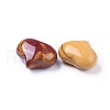 Natural Mookaite Heart Palm Stone G-F659-A04-2