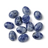 Natural Blue Spot Jasper Cabochons G-A094-01B-49-1