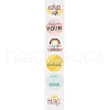 500Pcs Award Paper Self-Adhesive Stickers AJEW-S089-10C-2