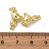 Brass Micro Pave Cubic Zirconia Pendants KK-P308-20G-3