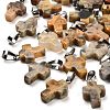Natural Crazy Agate Pendants G-Z067-04P-05-1