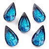 Embossed Glass Rhinestone Pendants GLAA-J101-06B-001BB-1