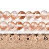 Baking Painted Transparent Glass Beads Strands DGLA-N011-10mm-04-4