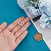   1Pc 925 Sterling Silver Spring Gate Rings FIND-PH0023-55-3