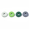 Handmade Polymer Clay Beads Strands CLAY-R089-6mm-T02B-27-4