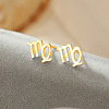 S925 Sterling Silver Stud Earrings WG164A3-18-1
