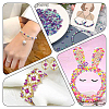 SOFPLATE 1000Pcs 10 Colors Baking Painted Pearlized Glass Imitation Pearl Round Beads HY-SP0001-01C-6