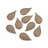 Tibetan Style Alloy Pendants TIBEP-Q002-43AB-NR-2
