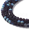 Transparent Glass Beads Strands X-EGLA-A044-T8mm-MB15-4