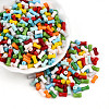 Opaque Colours Glass Seed Beads SEED-N007-P4x8mm-B03-1