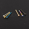 304 Stainless Steel Round Ball Nose Bone Rings WG2C4E4-03-3