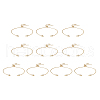 Rack Plating Adjustable Brass Slider Bracelets YS-TAC0001-14G-15