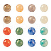 160Pcs 8 Colors Opaque Acrylic Beads SACR-PJ0001-03-11