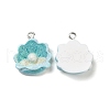 Ocean Theme Opaque Resin Pendants RESI-J023-10A-1