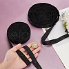 Plastic Snap Button Tape Trim Polyester Ribbons DIY-WH0632-31A-3