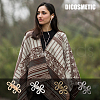DICOSMETIC 24Pcs 4 Colors Alloy Snap Lock Clasps FIND-DC0005-12-7