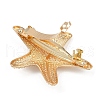 Alloy with Iron Clip Hair Barrettes PHAR-G014-02B-G-3