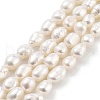 Natural Cultured Freshwater Pearl Beads Strands PEAR-P062-32D-2