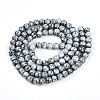 Baking Painted Glass Beads Strands X1-DGLA-N003-8mm-A06-3
