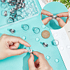 Unicraftale DIY Blank Dome Flat Round Finger Ring Making Kit DIY-UN0004-51-2