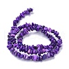 Natural Magnesite Beads Strands TURQ-P001-02A-12-2
