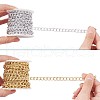 Aluminium Twisted Curb Chains CHA-TA0001-04-5