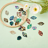Beadthoven 22Pcs 11 Style Cellulose Acetate(Resin) Pendants KY-BT0001-04-13