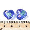 Handmade Transparent Lampwork Beads BLOW-D300-07J-4