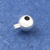 925 Sterling Silver Crimp Beads STER-C013-01A-S-2