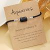 12 Constellations Protetion Plastic Column Link Bracelets WGFC008-10-1