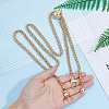 Zinc Alloy Phone Hand Strap Chains Adjustable Diagonal Chain wave Clip FIND-WH0260-56LG-3